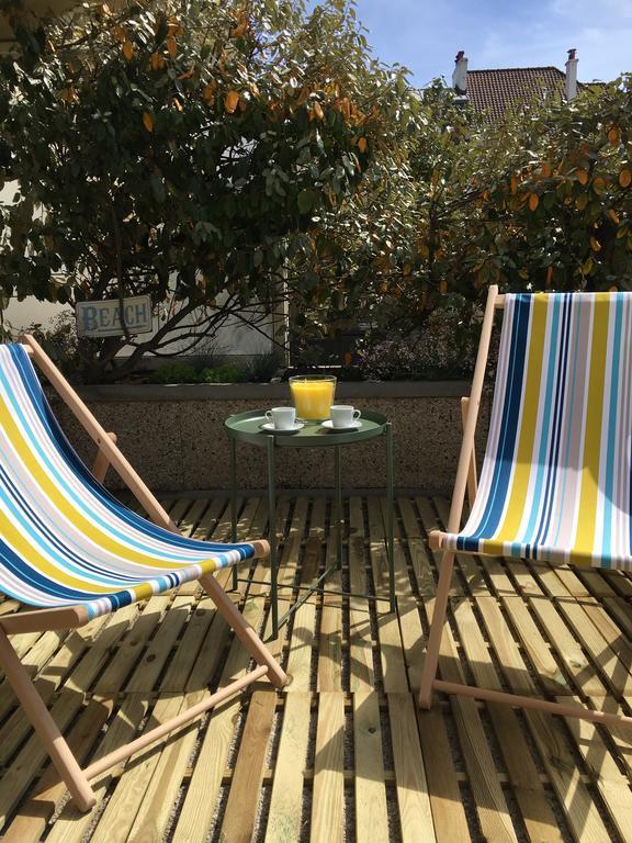 Le Wim'Heureux Terrasse Apartment Wimereux Exterior foto